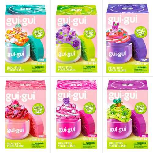 Gui Gui Fruity Glow Edit Slime Gloss Pack