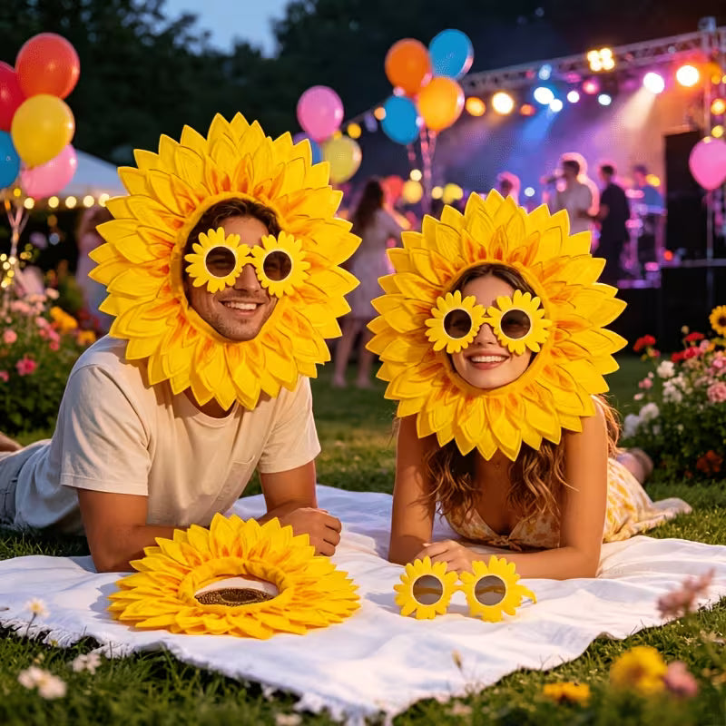 Sunflower & Daisy Costume Set