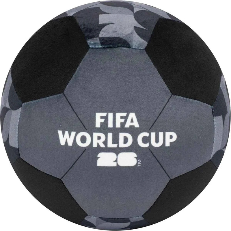 2026 World Cup 9" Black Plush Soccer Ball - Black