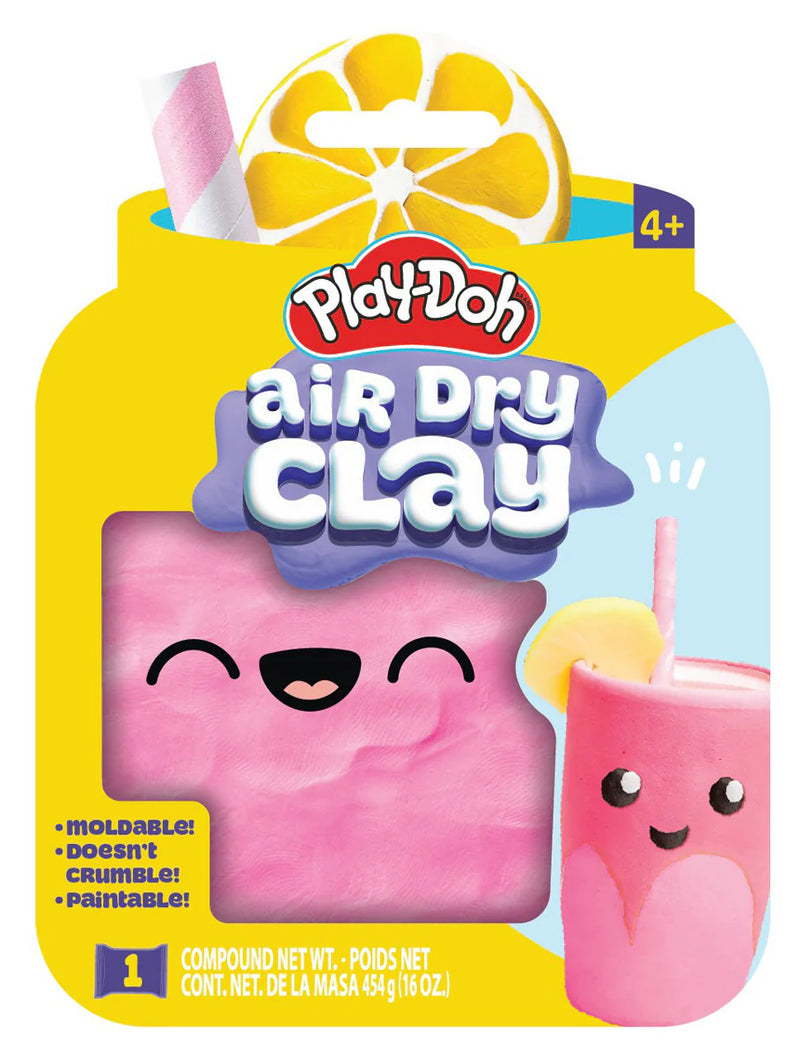 Air Dry Clay Shaped Bag Pink Lemonade