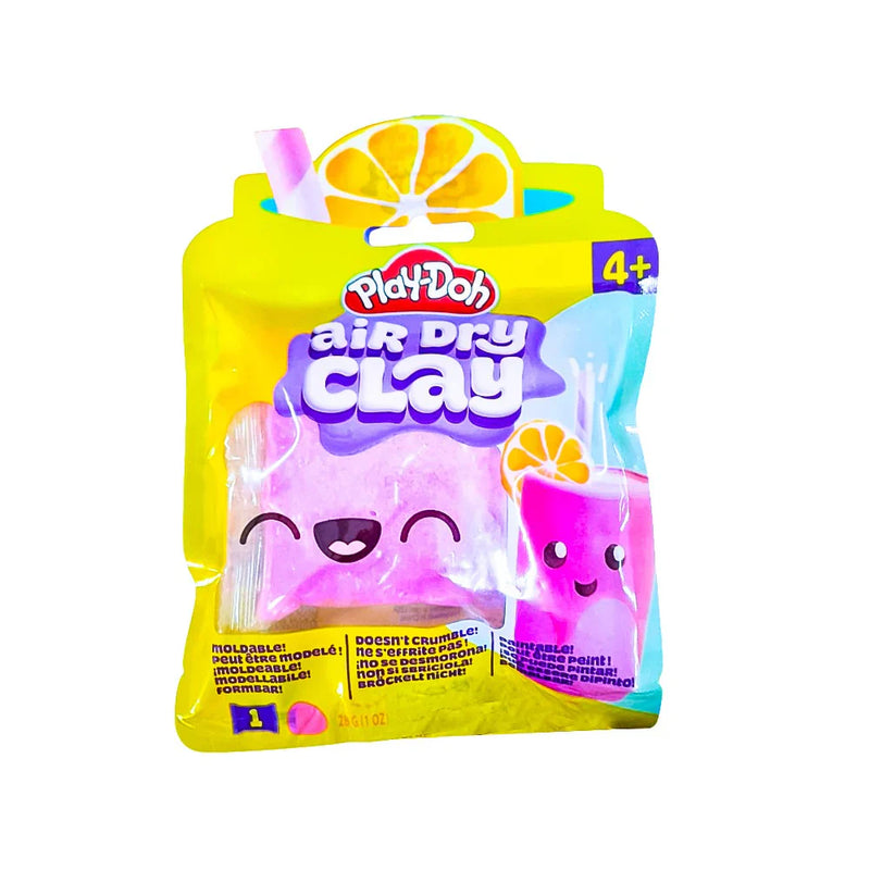 Air Dry Clay Shaped Bag Pink Lemonade