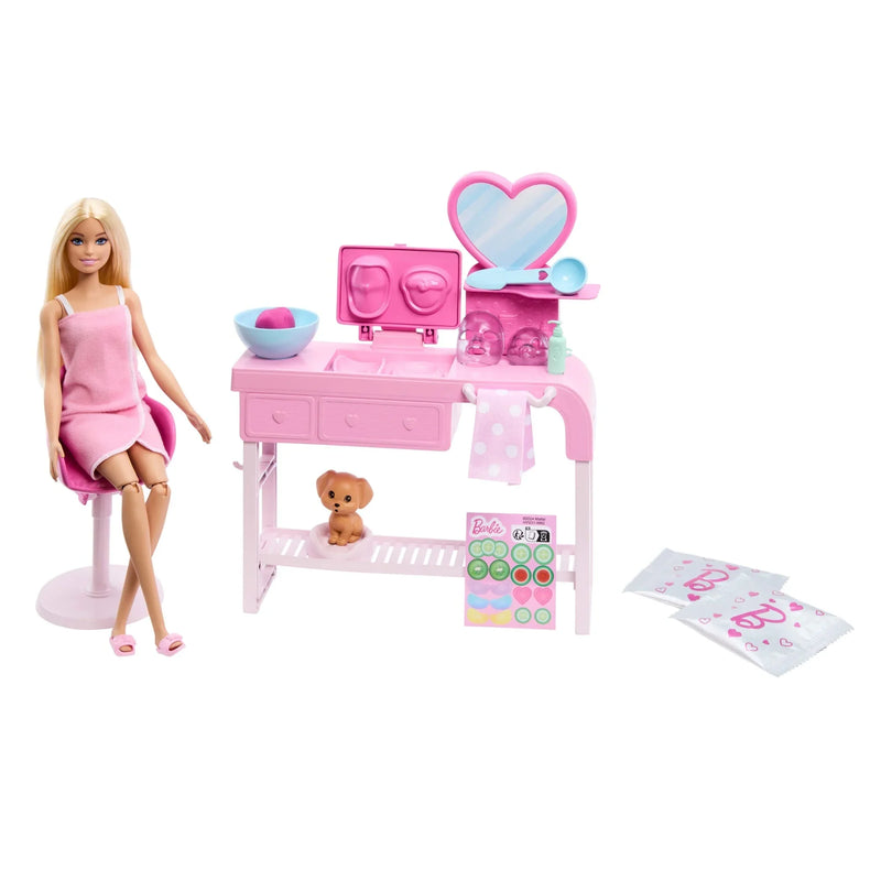 Doll With Spa Accessories