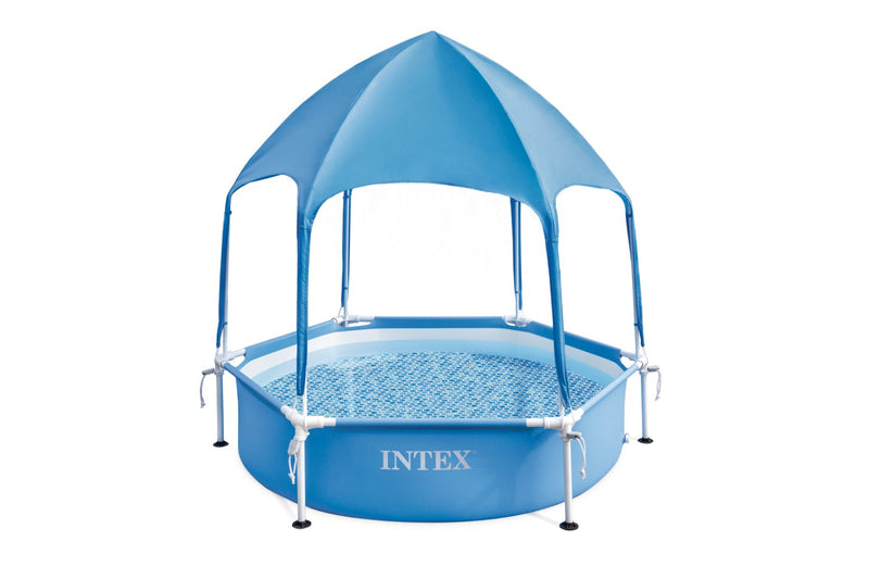 Canopy Metal Frame Pool 183x38 cm