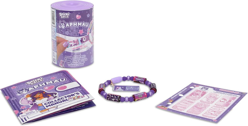 Sticki Rolls X Aphmau Capsules - Surprise Blind Pack, Includes 50 Stickers
