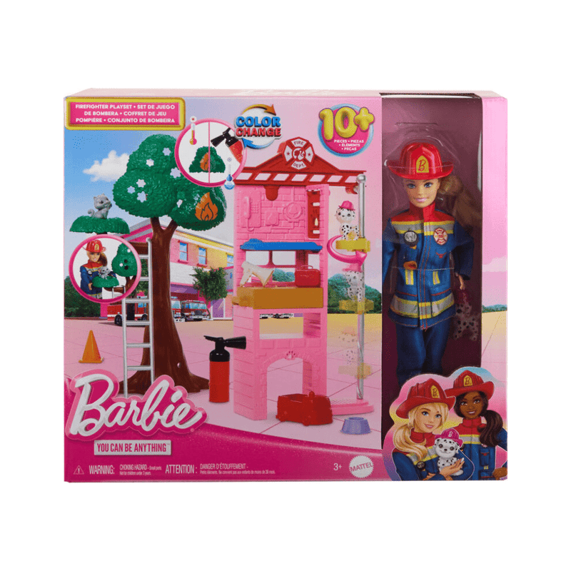 Careers Firefighter Doll & Playset