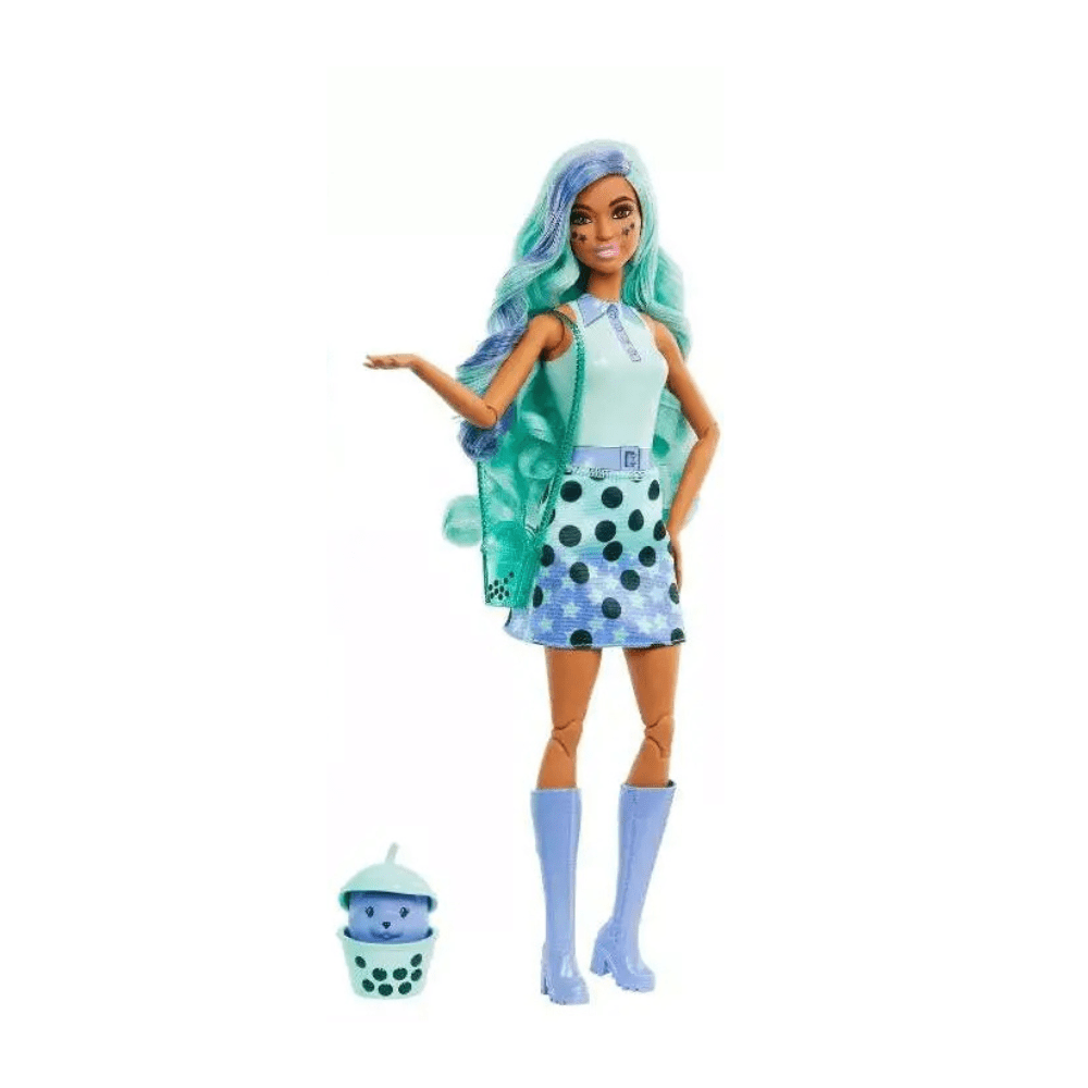 Barbie-Pop Reveal-Poupée parfumée série Bubble Tea avec accessoires HTJ21 pas cher