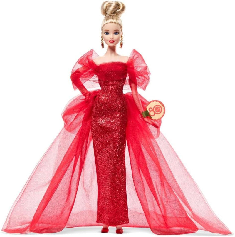 Barbie Signature Blond Doll 80Th Anniversary