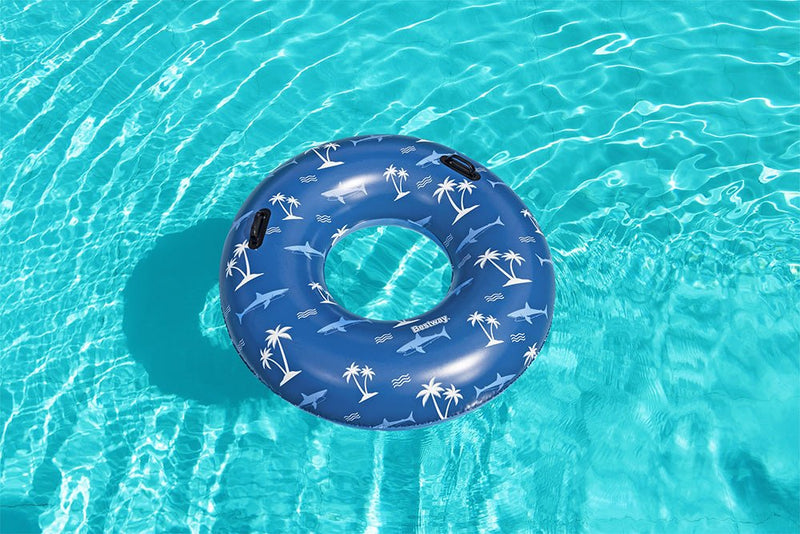 Blue Inflatable Swim Tube