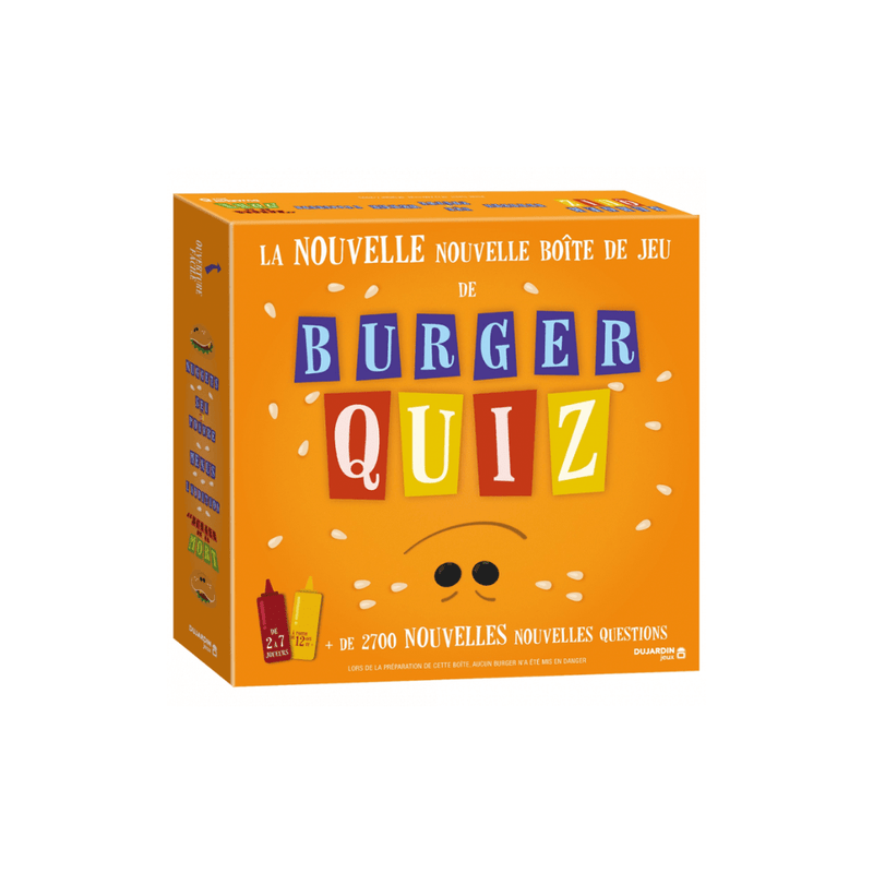 Burger Quiz Trivia Game V2