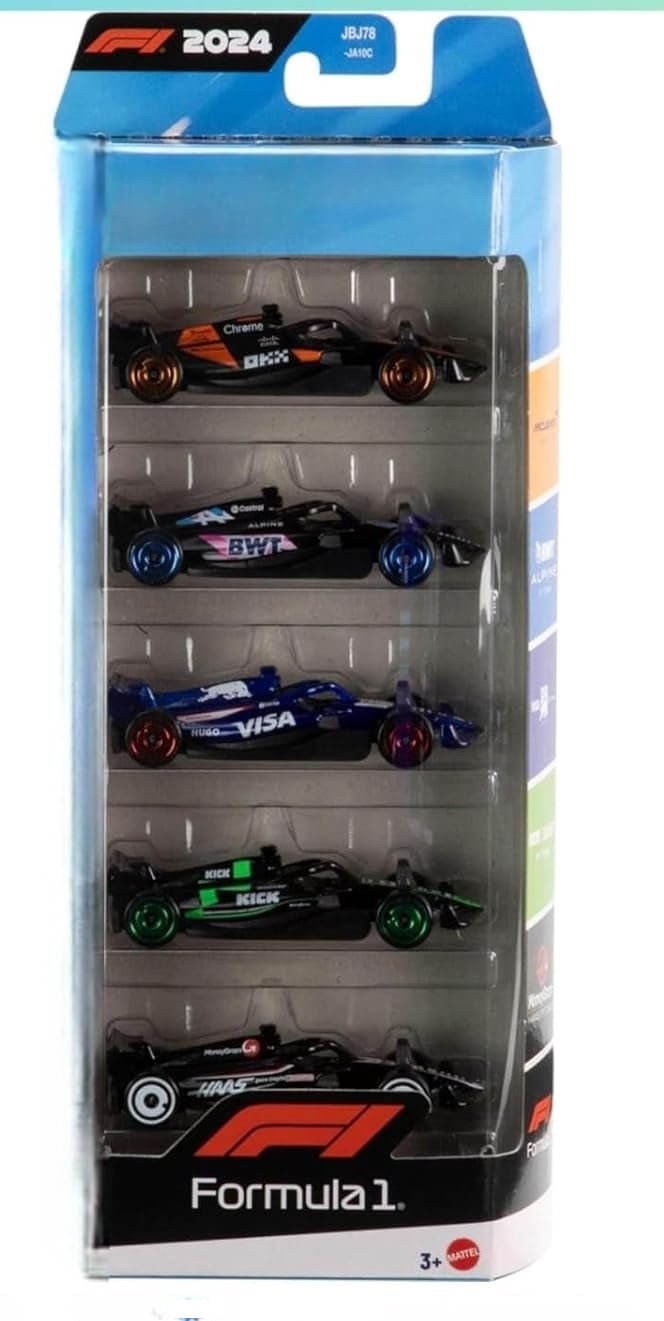 1/64 F1 Five Pack Die-Cast Models