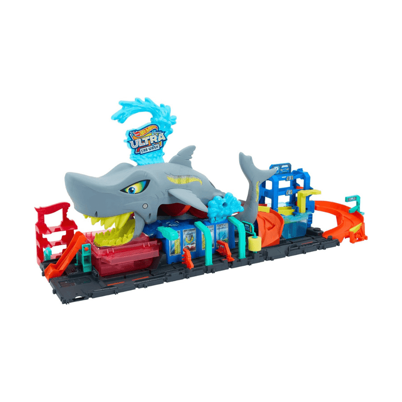 Shark Car Wash Track Set