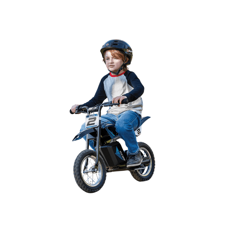 Razor MX125 Dirt Rocket With Decals – Electric-Powered Dirt Bike