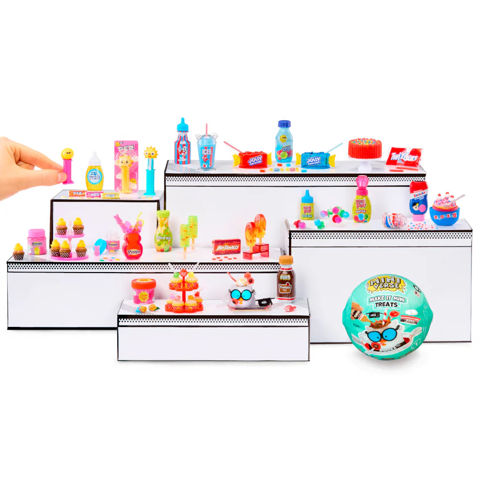 Mini Verse candy kit playset with countertop, drawers, and mini treat packages
