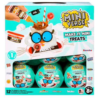 MGA Mini Verse Make It Mini Treats candy kit box with cat character artwork