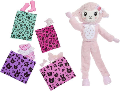 Barbie Cutie Reveal - Doll Mouton Rose