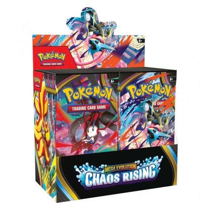 Pokemon Mega Evolution Chaos Rising Booster Pack