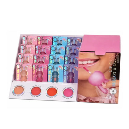Mini Glam Bunny Lip Gloss Assorted