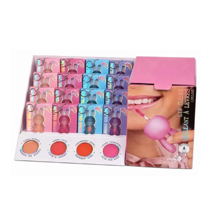 Mini Glam Bunny Lip Gloss Assorted