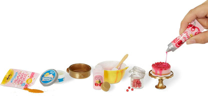 Miniverse Mini-Backset: Tütchen, Schüssel, Löffel, Dose und Törtchen auf Ständer