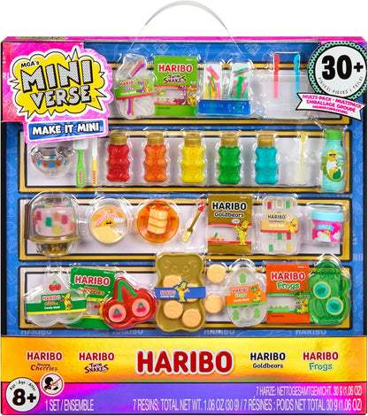 Mga’S Mini Verse Make It Mini Haribo multipack, colorful mini candy-making set box