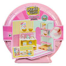 MGA's Miniverse spaces starter pack packaged set with creamery shelves and accessory pieces