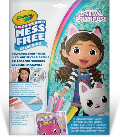Crayola Color Wonder Mess Free Coloring Set - Gabby's Dollhouse
