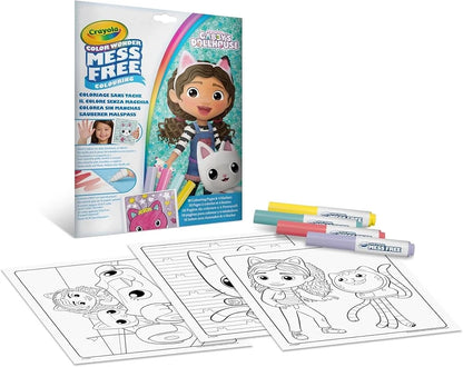 Crayola Color Wonder Mess Free Coloring Set - Gabby's Dollhouse