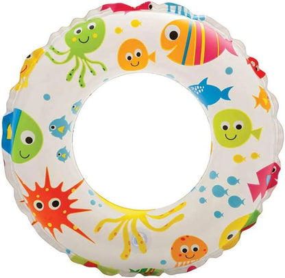 Lively Print 24 inch Swim Ring, Multi Color