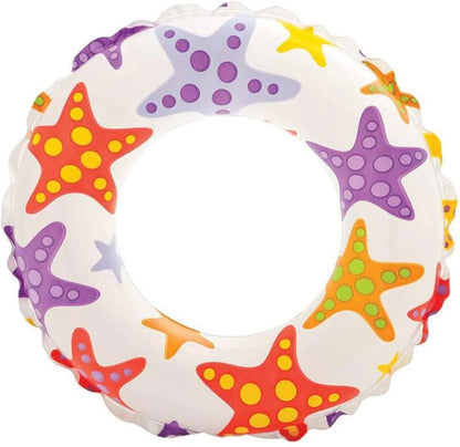 Lively Print 24 inch Swim Ring, Multi Color