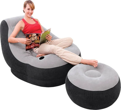 Ultra Lounge  99x130x76cm with OTTOMAN 64x28cm