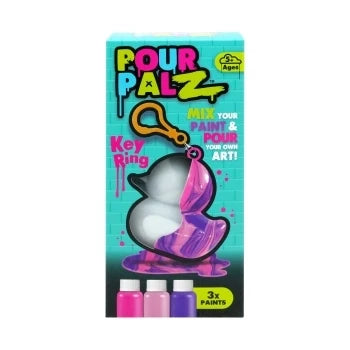 Pour Palz Duck Keyrings
