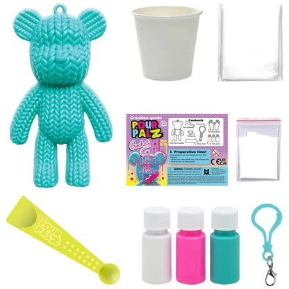 Pour Palz Mini Paint Crochet Bear