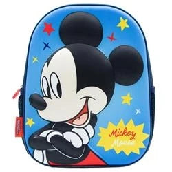 Preschool Backpack Disney Mickey Mouse Must 1 Compartment 3D Eva