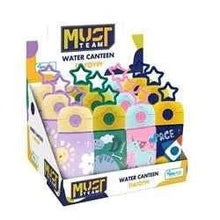 Toddler Water Bottle  Must Team 400ml with Straw and Star 4 Designs