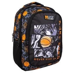 Primary School Backpack Must Team Xpression Anime Boy 3 Compartments