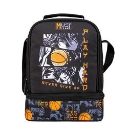 Lunch Bag Insulated Must Team Yummy Anime Boy 2 Compartments