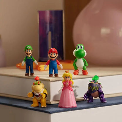 The Super Mario Galaxy Movie 1.5 Inch Figures with Star Launcher