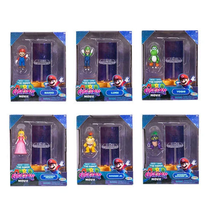 The Super Mario Galaxy Movie 1.5 Inch Figures with Star Launcher