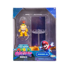 Mario Galaxy Movie 1.5in Bowser Jr. figure in blister package