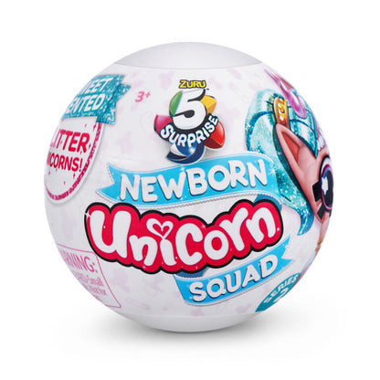 5 Surprise Unicorn Squad Series 5 Newborn Unicorn Mystery Collectible Capsule