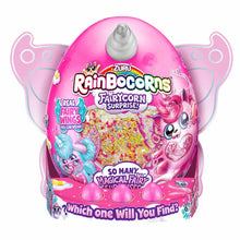 Pink unicorn sequin surprise toy with glittery heart wings and horned head