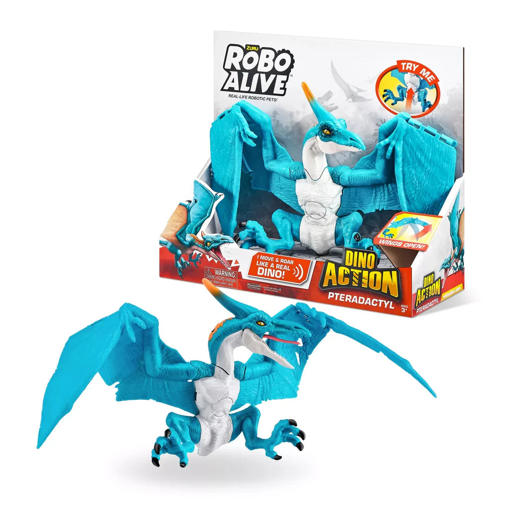 Zuru Robo Alive-Dino Action-Series 1 Pterodactyl - The Toy Store - Best Toys in Lebanon