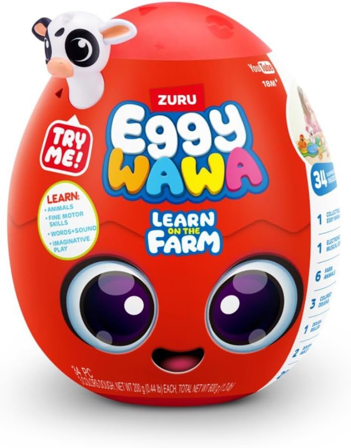 Zuru Eggywawa Farm Animals Surprise Egg - The Toy Store, Best Toys in Lebanon