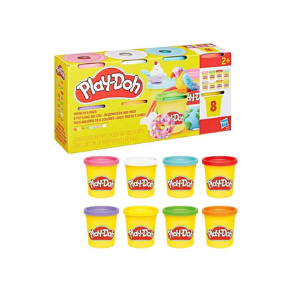 Play-Doh Set 8 Rainbow Jars