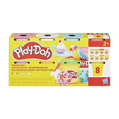 Play-Doh Set 8 Rainbow Jars