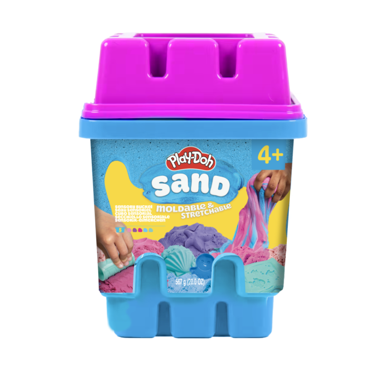 Play-Doh Sand Castle Sensory Bucket