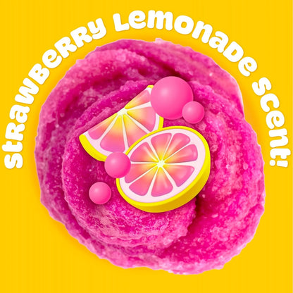 Strawberry Lemonade Fizzie, Two-Toned Strawberry-Scented Compound