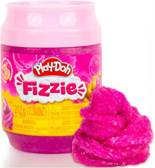 Pink Fizzie tub with magenta strawberry-scented compound