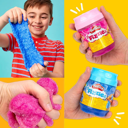 Blue Raspberry Lemonade Fizzie, Two-Toned Blue Raspberry-Scented Compound