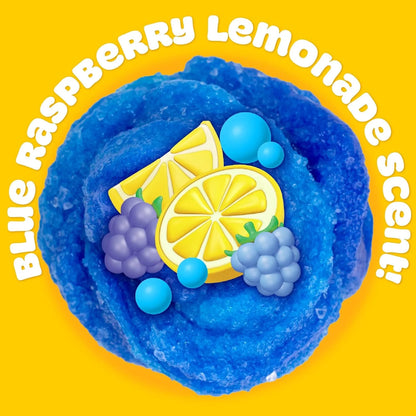 Blue Raspberry Lemonade Fizzie, Two-Toned Blue Raspberry-Scented Compound